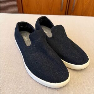 allbirds Men's Black Wool Slip-Ons